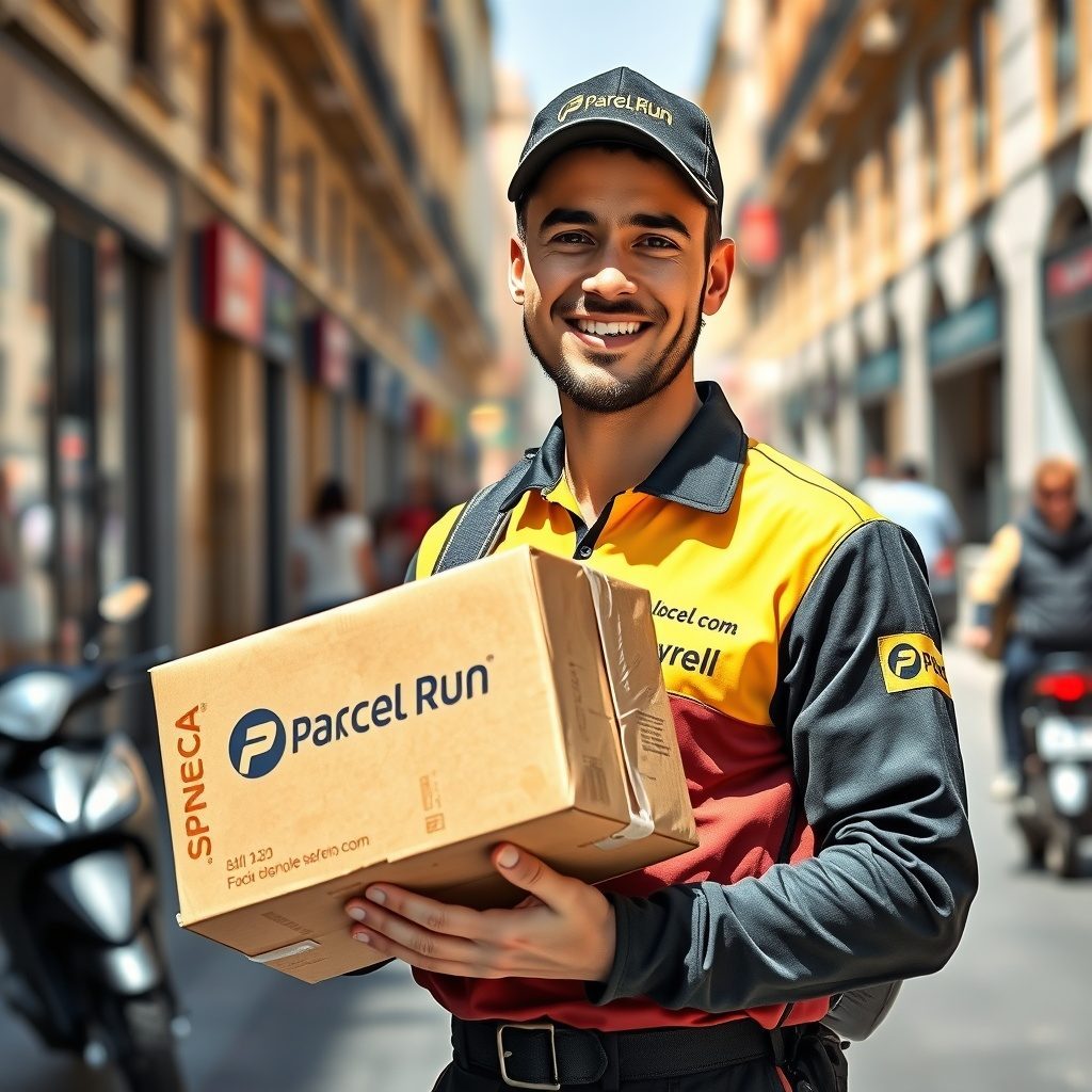 Servicio de mensajería local